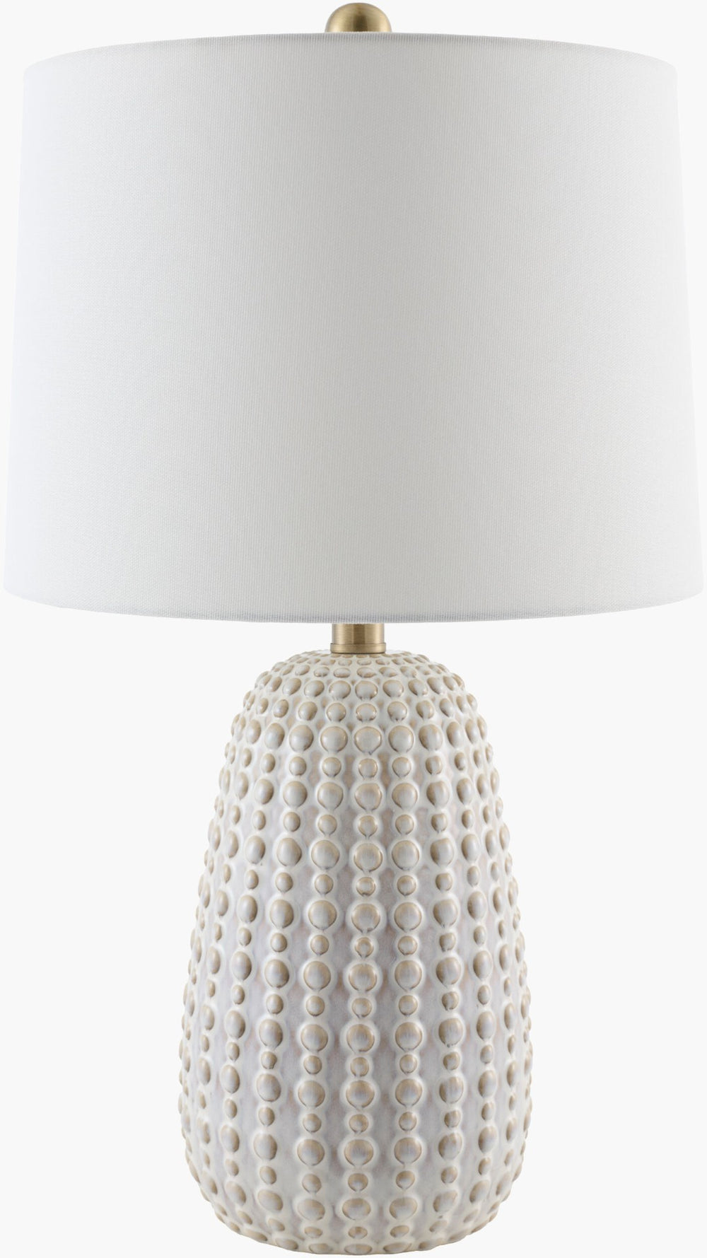 Livabliss Veyline Metal Base Table Lamp with Linen Shade for Bedroom or Living Room VYLN-001