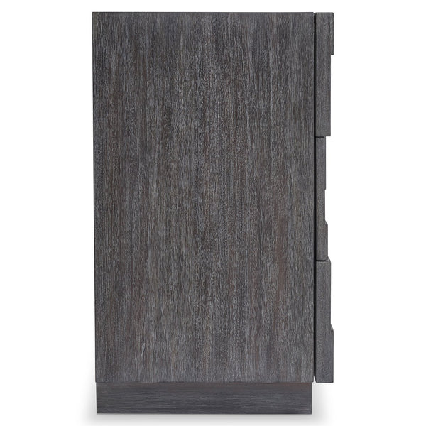 Bernhardt Bernhardt Lancer Dresser In Bracken Mahogany — Sculptural Patchwork Fronts, 6 Push-Open Drawers, 72" 347054