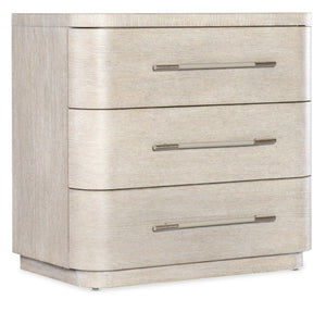 Hooker Furniture Modern Mood Three Drawer Nightstand 6850-90016-80 6850-90016-80