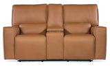 Miles Zero Gravity PWR Console Loveseat w/PWR Headrest Brown MS Collection SS727-PHZC2-084 Hooker Furniture