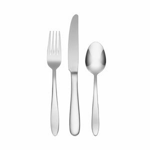 Lenox Oneida Mooncrest 12 Piece Everyday Flatware Set Metallic, STAINLESS METAL 895271