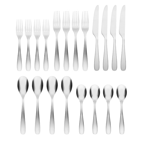 Lenox Cambridge Eliana 20-Piece Flatware Set NO COLOR METAL 345020CBW12