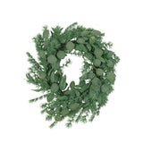 Christopher Knight Home® - Noble House - Loveren 24.5" Eucalyptus and Fir Artificial Wreath, Green