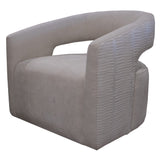 Parker House Parker Living Orbit - Elise Natural Open Back Accent Chair Elise Natural 100% Polyester SORB#912-ELNT