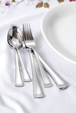 Lenox Portola 65-Piece Flatware Set Metallic, STAINLESS METAL 815486