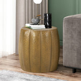 Christopher Knight Home® - Noble House - - Metal Drum End Table