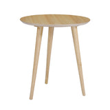 Christopher Knight Home® - Noble House - Evie Natural Oak Finished Wood End Table With Faux Wood Overlay