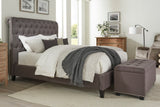 Parker House Parker Living Sleep Cameron - Seal Queen Bed Seal Grey 100% Polyester (SW) BCAM#8000-2-SEA