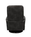 Parker House Parker Living Gemini - Flint Swivel Glider Recliner Flint 90% Polyester, 10% PU (W) MGEM#812GS-FLI