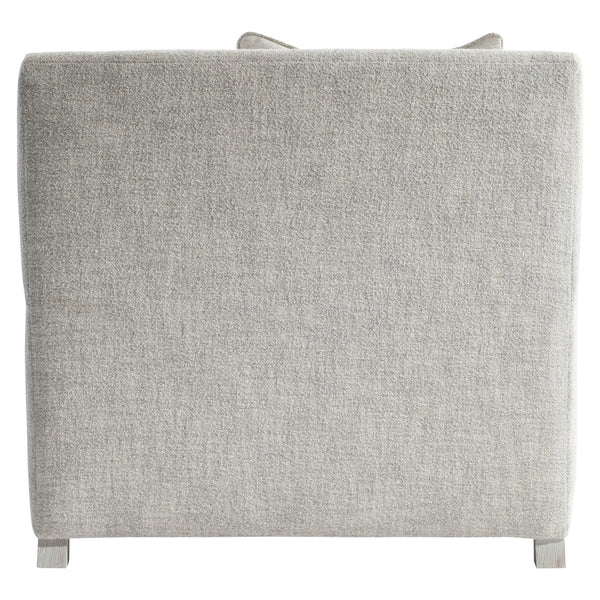 Bernhardt Bernhardt Rollins Fabric Chair In Weathered Bone — Plush Feather-Down Seat, Low Arms, Made-To-Order P7102A