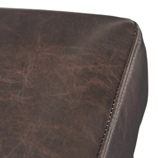 English Elm Christopher Knight Home® - Set of 2 Upholstered Counter Height Barstools with Nailhead Trim, Plush Fabric Comfort & Sturdy Legs Brown 62369.00PU
