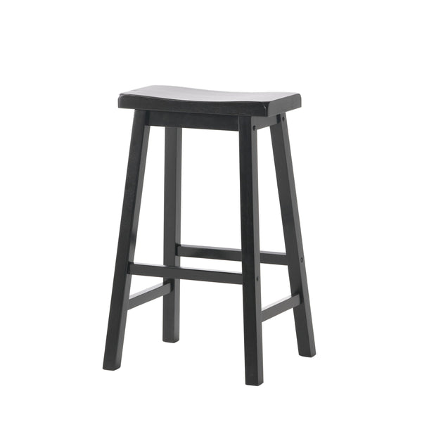 English Elm Pomeroy Saddle Seat Barstool Contoured Counter Height Perch for Kitchen or Home Bar 56484.00