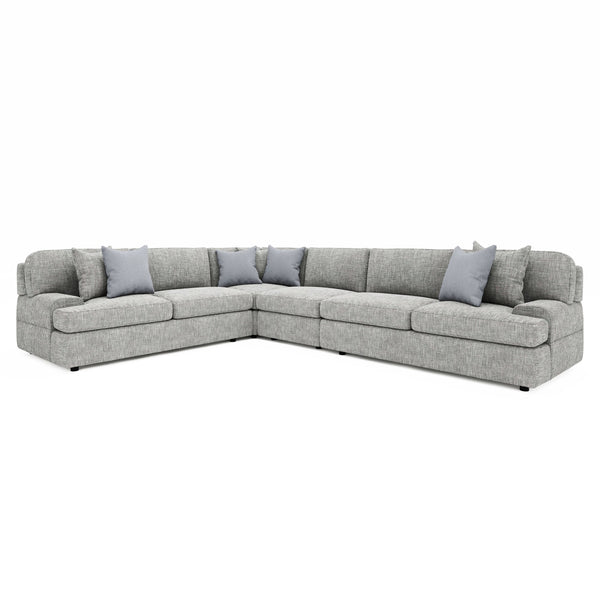 Bernhardt Bernhardt Serena Sectional With Low-Profile Frame And Deep Cushions For Modern Comfort And Style - Made to Order Grey K2029