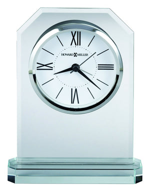 Hekman Furniture 645823 Quincy Tabletop Clock - Elegant Glass Design, Quartz Movement, Perfect For Home Or Office Decor  Quincy Tabletop Clock 645823