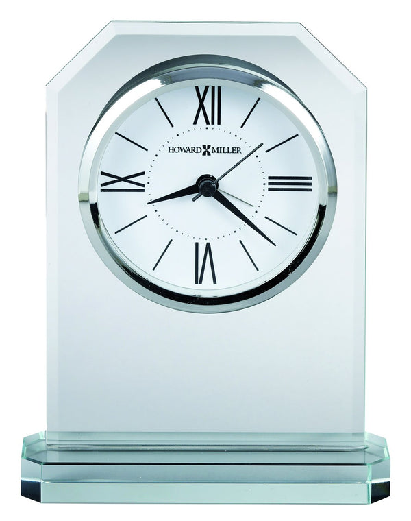 Hekman Furniture 645823 Quincy Tabletop Clock - Elegant Glass Design, Quartz Movement, Perfect For Home Or Office Decor  Quincy Tabletop Clock 645823