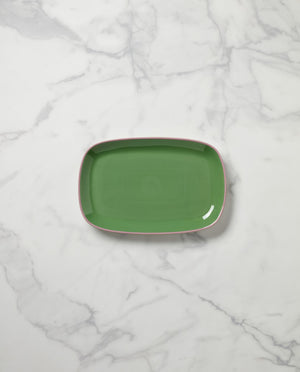 Lenox Kate Spade Make It Pop Platter Green, GREEN PORCELAIN 894628