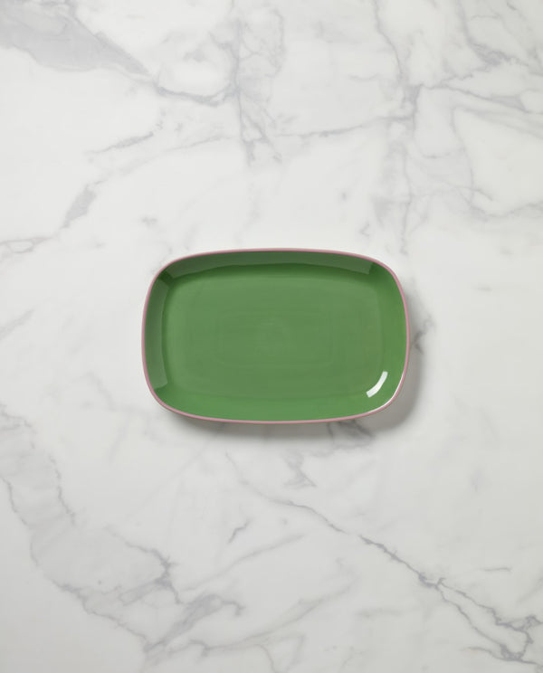 Lenox Kate Spade Make It Pop Platter Green, GREEN PORCELAIN 894628