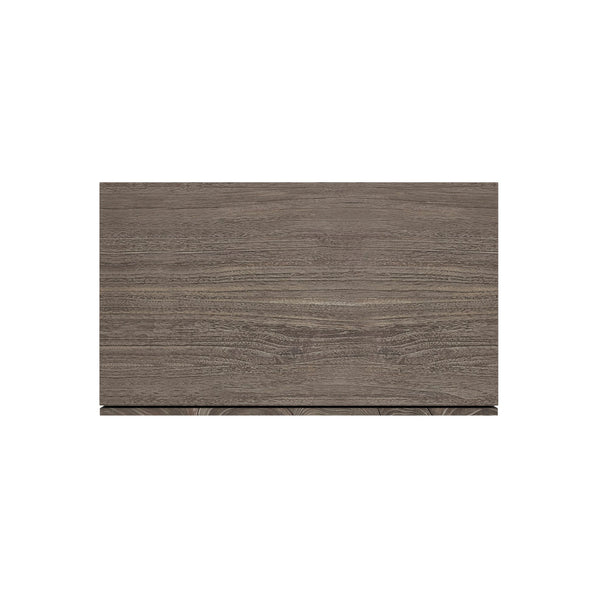 Bernhardt Bernhardt Calavaras Nightstand In Smoked Truffle Teak Veneer – Minimalist Rustic Modern Storage, 32"W 347236