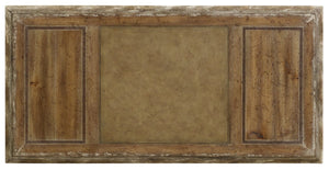 Hooker Furniture Chatelet Caramel Froth Writing Desk With Bonded Leather Surface, Drop-Front Keyboard Drawer, Rustic Charm 5300-10482