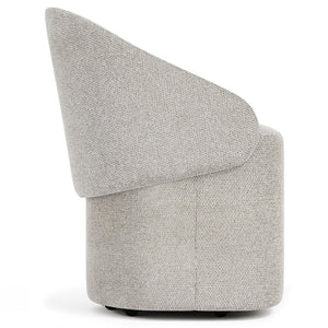 Bernhardt Bernhardt Tempo Barrel Arm Chair — Rustic Modern Swivel Lounge With Hidden Casters, Deep Comfort Seat 346548