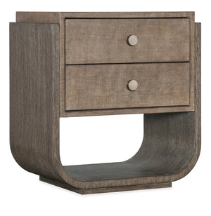 Hooker Furniture Modern Mood Two Drawer Nightstand 6850-90416-89 6850-90416-89