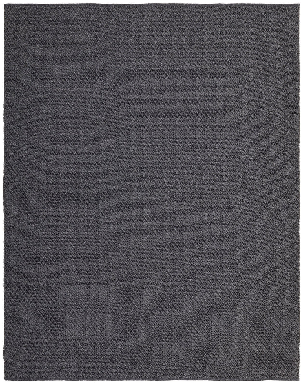 Feizy Rugs Tito Hand Woven Polypropylene Solid Rug - Stylish, Low-profile Design For High-traffic Spaces Gray Polypropylene Tto0826fgry000h00