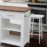 Steve Silver Hilton Counter Stool White HI600CSW