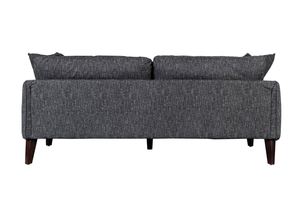 Porter Designs Cavett Mid-century Modern Sofa – Elevate Your Space With Chic Comfort And Style! Gray Fabric 01-33c-01-9223
