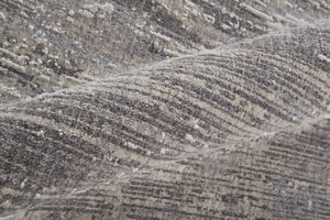 Feizy Rugs Lennon Abstract Distressed Rug - Durable Polyester & Polypropylene For Sophisticated Home Décor Tan,Taupe,Gray Polyester,Polypropylene Len39fyfgry000f00