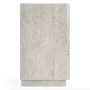 Bernhardt Bernhardt Tempo Dresser In Wire-Brushed Oak With Satin Nickel Overlays, 6 Push-To-Open Drawers (72") 346052