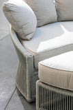 Miami Adjustable Chaise in Echo Ash w/ Self Welt SW4401-9-EASH-STKIT Sunset West