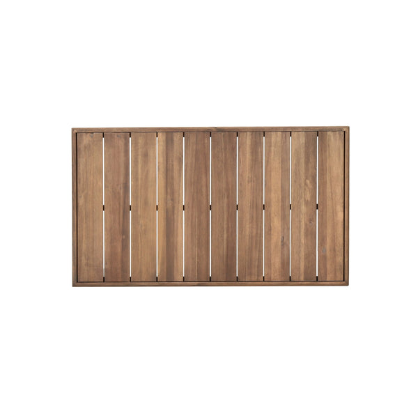 English Elm Christopher Knight Home® - WESTCHESTER Acacia Coffee Table for Outdoor Patio, Rustic Slat Top with Sled Legs, Durable 38.5"W 69079.00BBGE