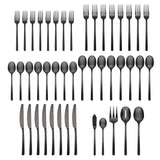 Lenox Cambridge Beacon Black Satin 45-Piece Flatware Set NO COLOR METAL 286645CKW13DS