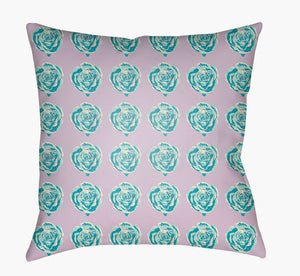 Livabliss Warhol Geometric Woven Polyester Accent Pillow Modern Graphic Square Sofa Decor WA001-2222