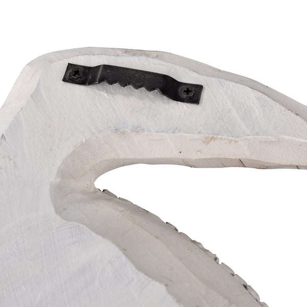 Atlas Aly Turtle Wall Sculpture - Coastal Whitewash Decor for Beachy Homes, Nautical Charm & Versatility WA11003-01