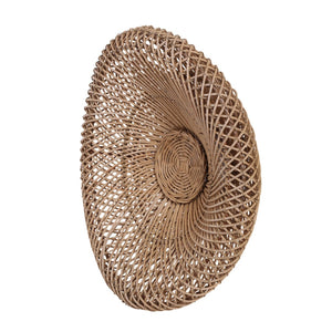 Atlas Barcelona Wall Baskets - Set of 3 Handcrafted Rattan Decor for Boho Coastal Charm & Style WA11007-01S