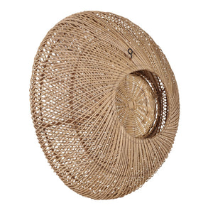 Atlas Barcelona Wall Baskets - Set of 3 Handcrafted Rattan Decor for Boho Coastal Charm & Style WA11007-01S