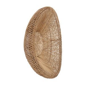 Atlas Barcelona Wall Baskets - Set of 3 Handcrafted Rattan Decor for Boho Coastal Charm & Style WA11007-01S