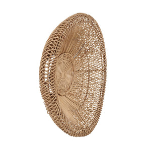 Atlas Barcelona Wall Baskets - Set of 3 Handcrafted Rattan Decor for Boho Coastal Charm & Style WA11007-01S