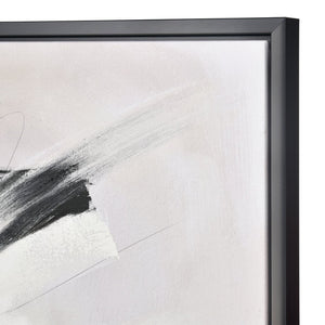 Atlas Beyer Modern Abstract Framed Artwork - Elegant Wall Decor with Muted Tones for Sophisticated Spaces Beyer I Abstract Framed Wall Art WA11009-01