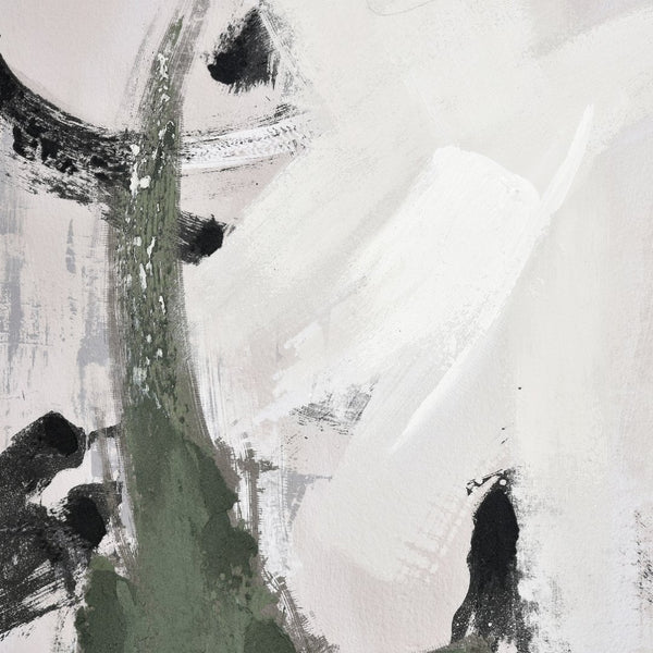 Atlas Beyer Modern Abstract Framed Artwork - Elegant Wall Decor with Muted Tones for Sophisticated Spaces Beyer I Abstract Framed Wall Art WA11009-01