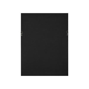 Atlas Cinder Abstract Framed Wall Art - Monochrome Charcoal & Grey for Modern Home Decor Elegance WA11010-01