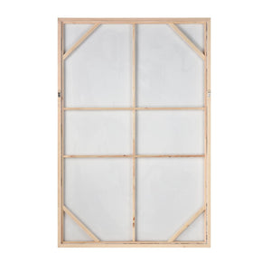 Atlas Blue Flush Abstract Framed Wall Art - Modern Impressionistic Design with Blue & Silver Accents WA11015-01