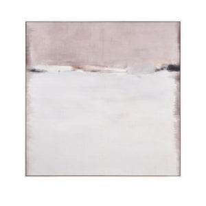 Atlas Calm Framed Wall Art - Large Abstract Artwork for a Serene, Modern Touch in Any Space, 50" Square WA11033-01