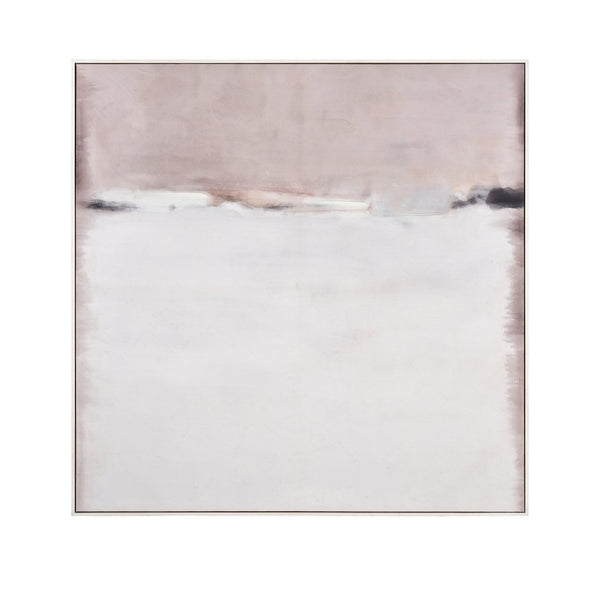 Atlas Calm Framed Wall Art - Large Abstract Artwork for a Serene, Modern Touch in Any Space, 50" Square WA11033-01