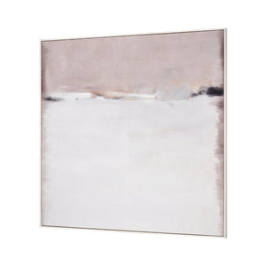 Atlas Calm Framed Wall Art - Large Abstract Artwork for a Serene, Modern Touch in Any Space, 50" Square WA11033-01