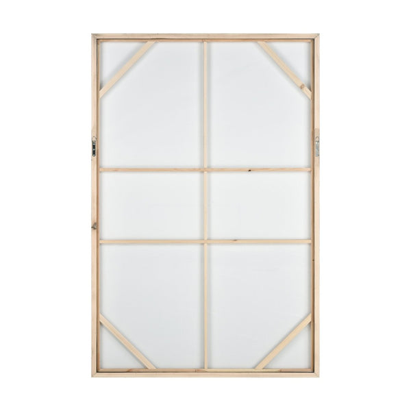 Atlas Calm III Framed Wall Art - Large-Scale Abstract Piece in Soft Ivory, Tan & Black for Modern Spaces WA11034-01
