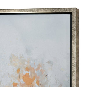 Atlas Edwards Forest Framed Wall Art - Tranquil Nature Scene with Silver Frame for Modern Home Décor WA11044-01