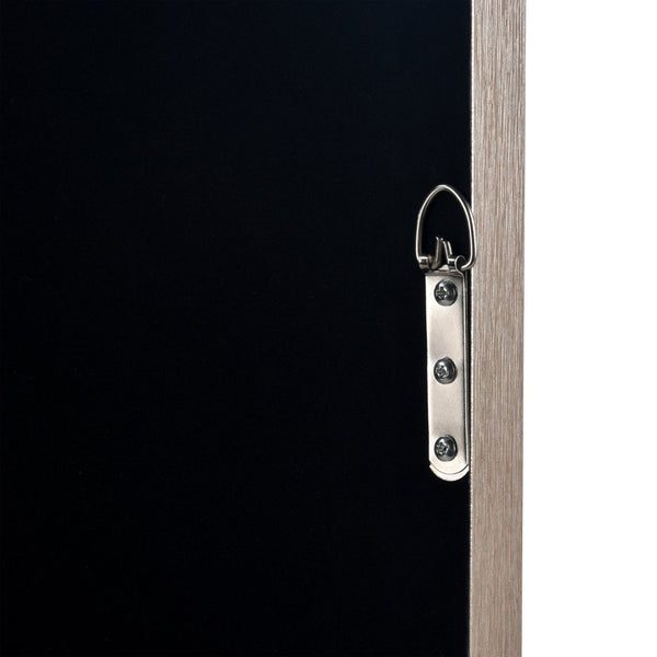 Atlas Elisa Framed Wall Art: Modern Geometric Elegance with Champagne Gold Frame for Any Interior Space WA11045-01