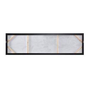 Atlas Francis Blooms Contemporary Framed Wall Art – Serene Poppy Design in Soft Greyscale for Modern Spaces WA11054-01